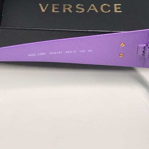 New Authentic Purple Cat-Eye Sunglasses VE2263 main image 11